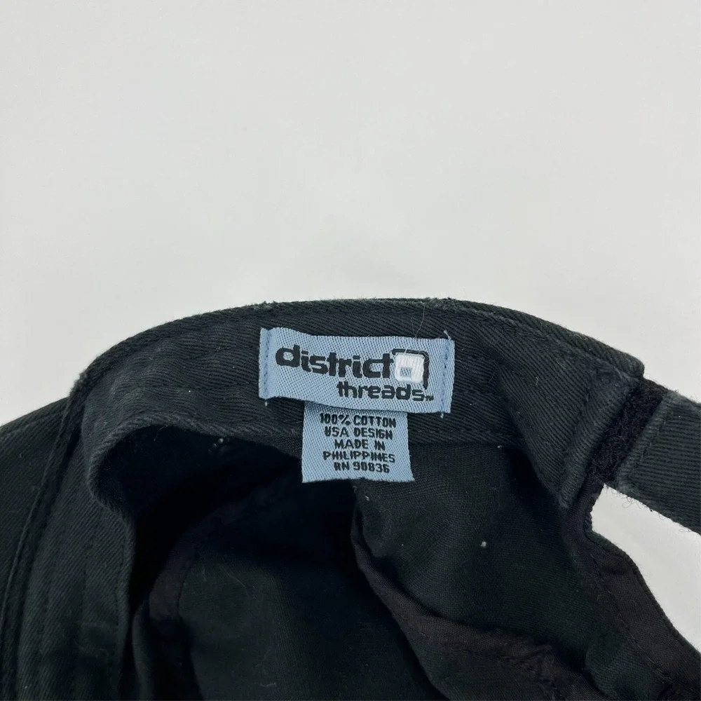 District Threads ACU Abilene Christian University Rhinestone Cadet Hat Black